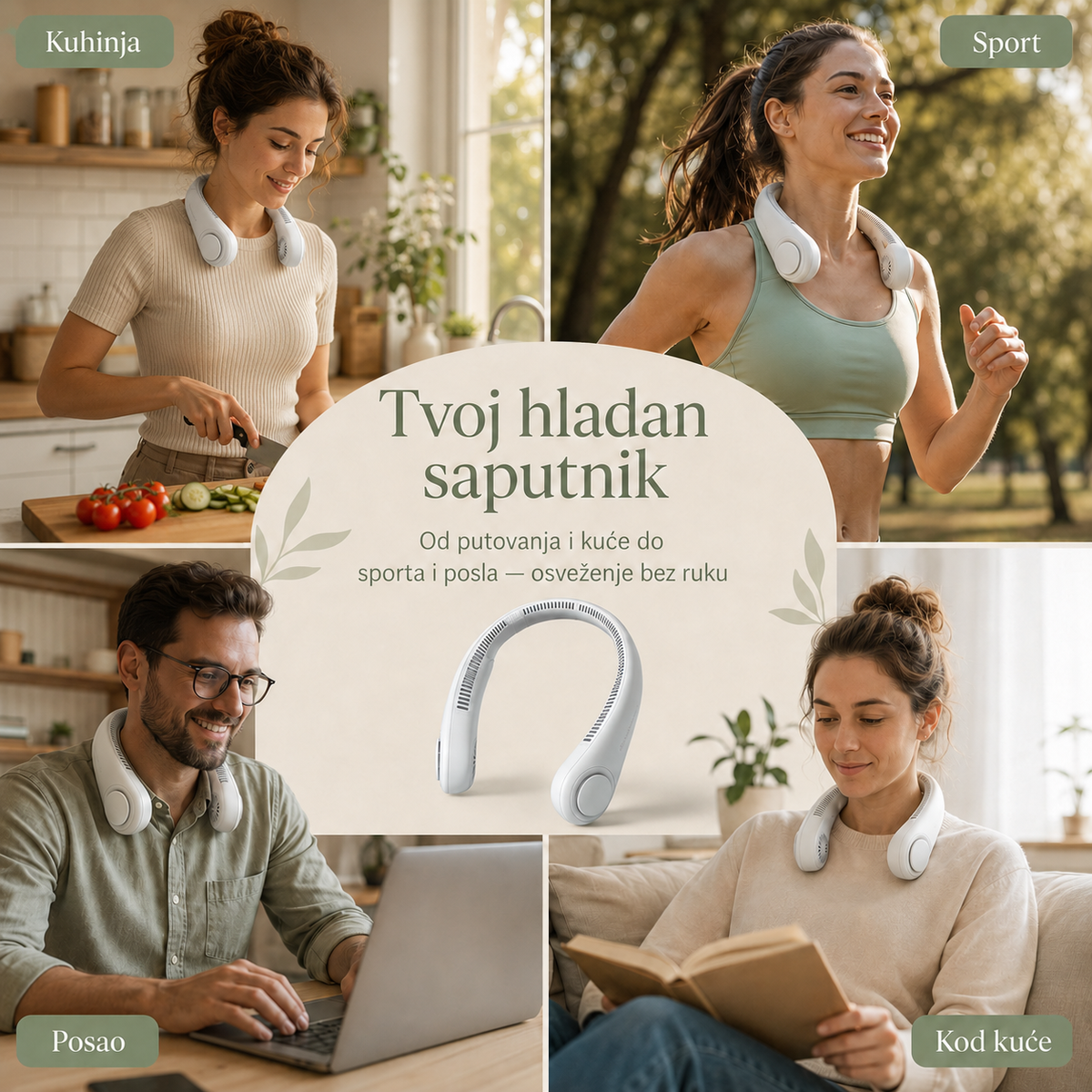 Elvora Prenosivi Ventilator Oko Vrata