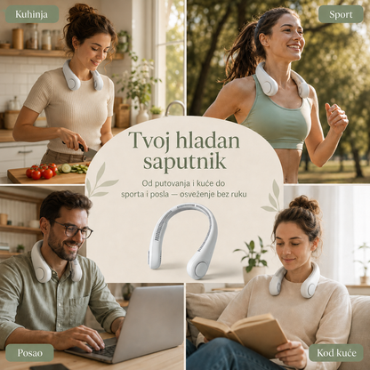 Elvora Prenosivi Ventilator Oko Vrata
