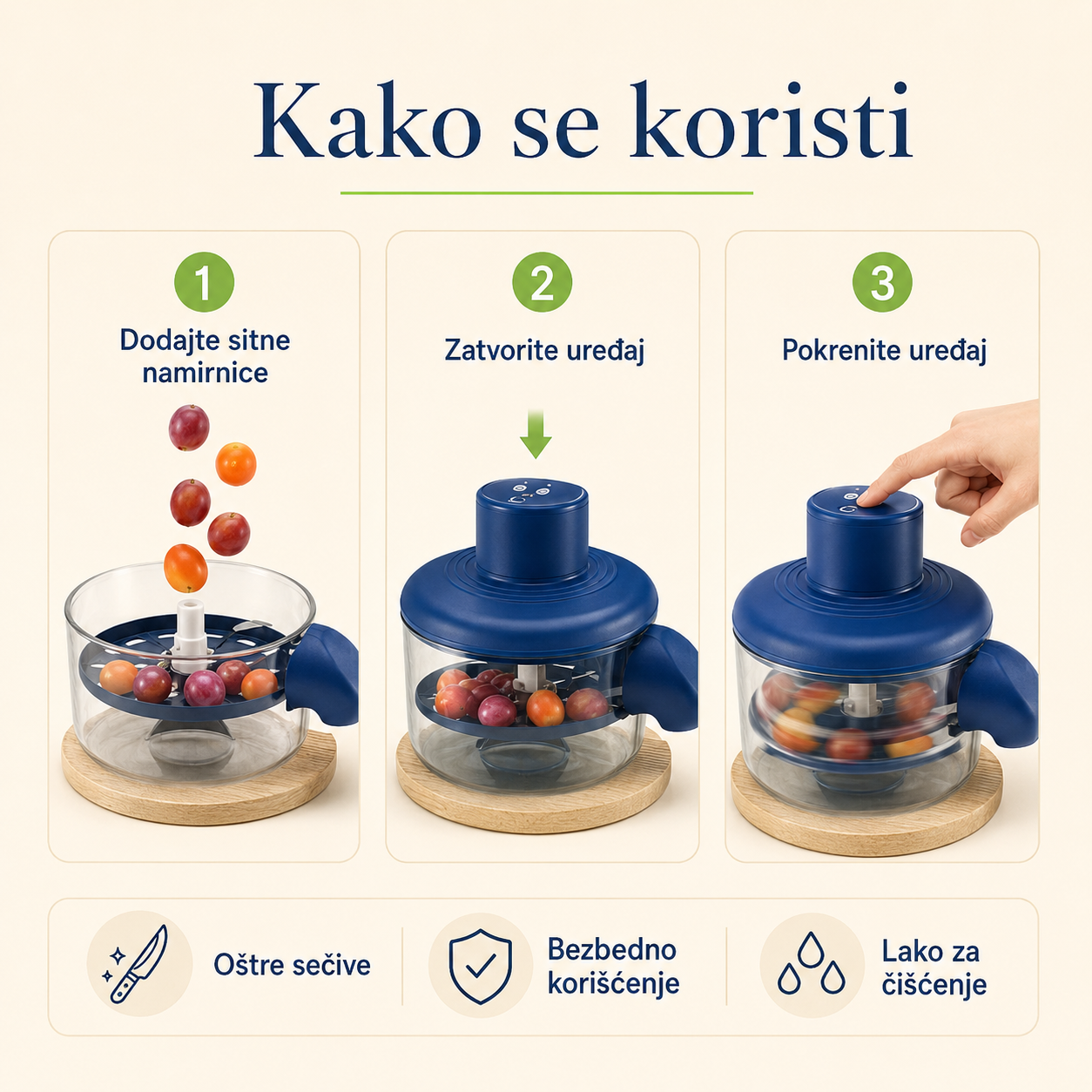 Elvora Električni Ljuštač za Voće i Povrće