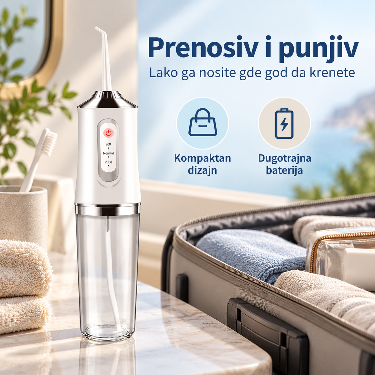 Elvora Oralni Irigator za Zube
